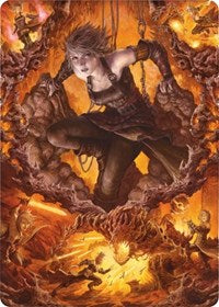 Nahiri, Heir of the Ancients [Zendikar Rising Art Series] | Grognard Games