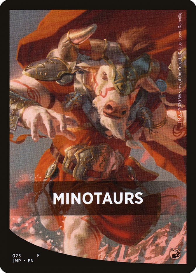 Minotaurs Theme Card [Jumpstart Front Cards] | Grognard Games