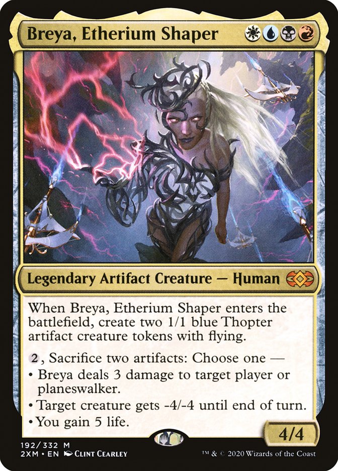 Breya, Etherium Shaper [Double Masters] | Grognard Games