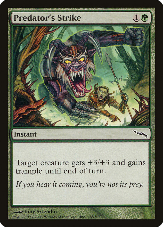 Predator's Strike [Mirrodin] | Grognard Games