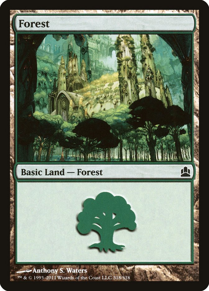 Forest (318) [Commander 2011] | Grognard Games