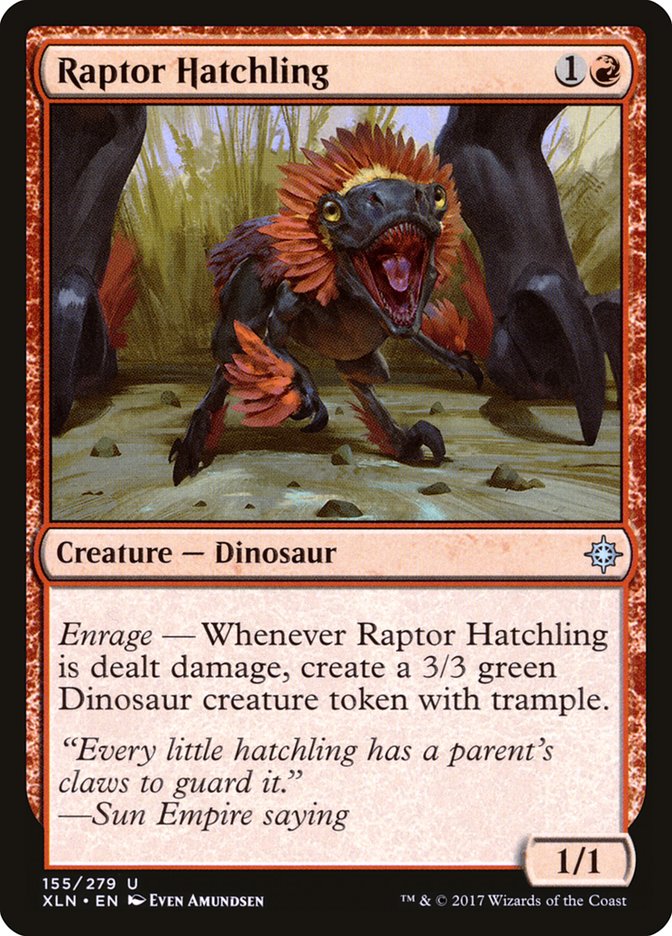 Raptor Hatchling [Ixalan] | Grognard Games