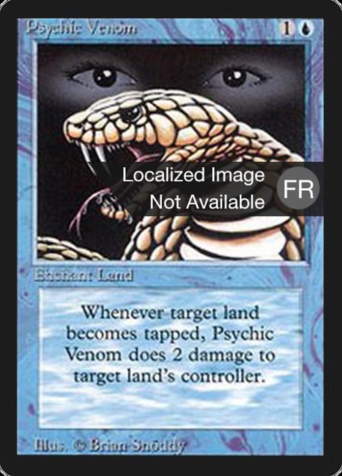 Psychic Venom [Foreign Black Border] | Grognard Games