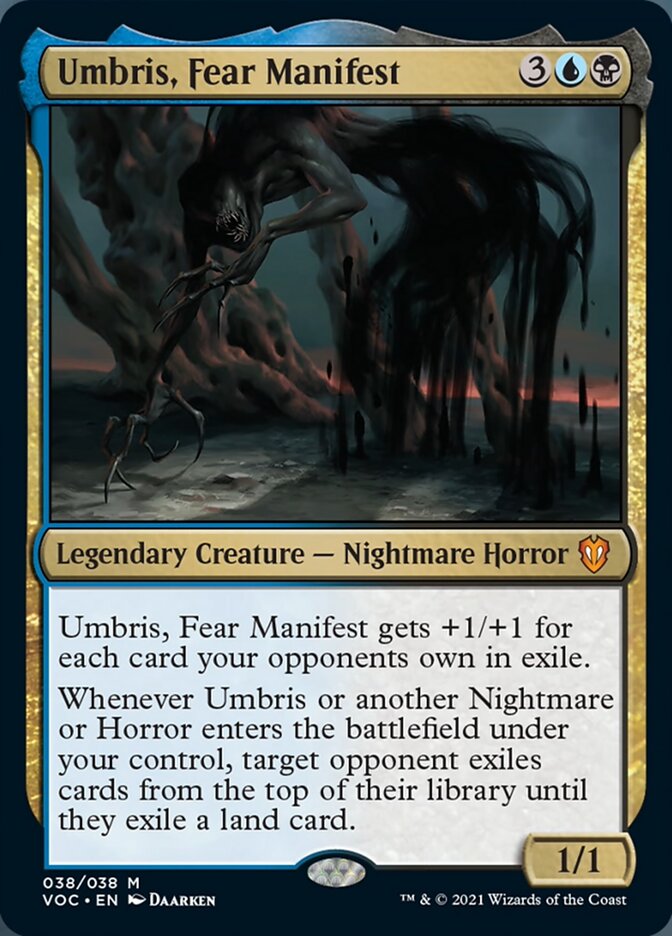 Umbris, Fear Manifest [Innistrad: Crimson Vow Commander] | Grognard Games