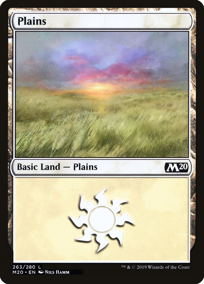 Plains (263) [Core Set 2020] | Grognard Games