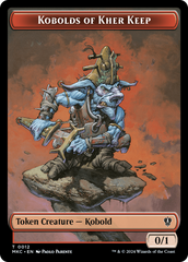 Gold // Kobolds of Kher Keep Double-Sided Token [Murders at Karlov Manor Commander Tokens] | Grognard Games