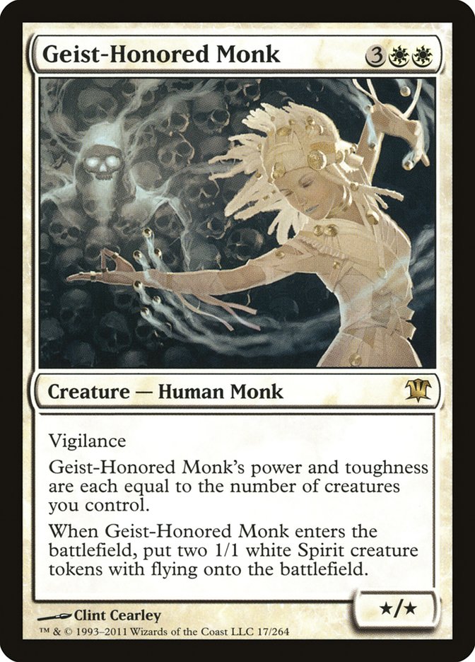 Geist-Honored Monk [Innistrad] | Grognard Games