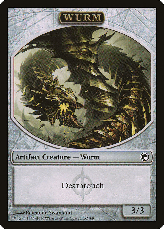Wurm (Deathtouch) [Scars of Mirrodin Tokens] | Grognard Games