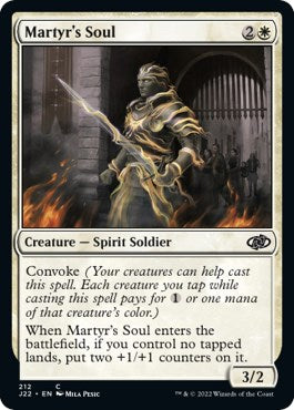 Martyr's Soul [Jumpstart 2022] | Grognard Games