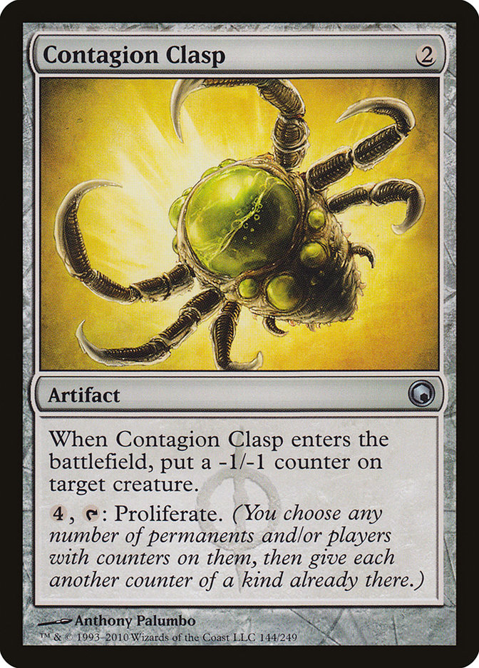 Contagion Clasp [Scars of Mirrodin] | Grognard Games