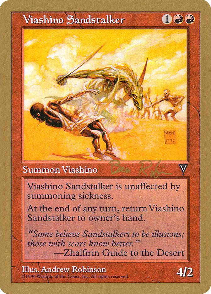 Viashino Sandstalker (Ben Rubin) [World Championship Decks 1998] | Grognard Games