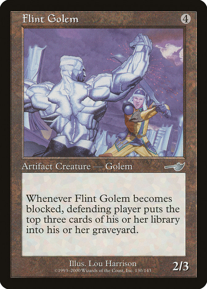 Flint Golem [Nemesis] | Grognard Games