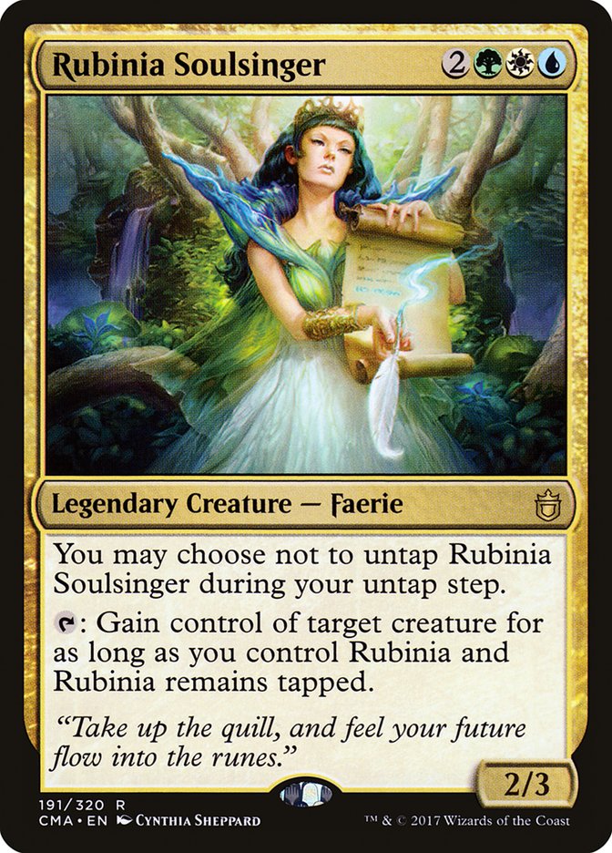 Rubinia Soulsinger [Commander Anthology] | Grognard Games