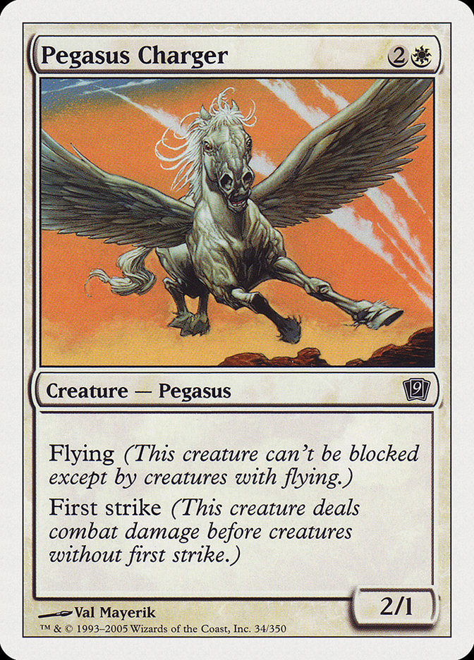 Pegasus Charger [Ninth Edition] | Grognard Games