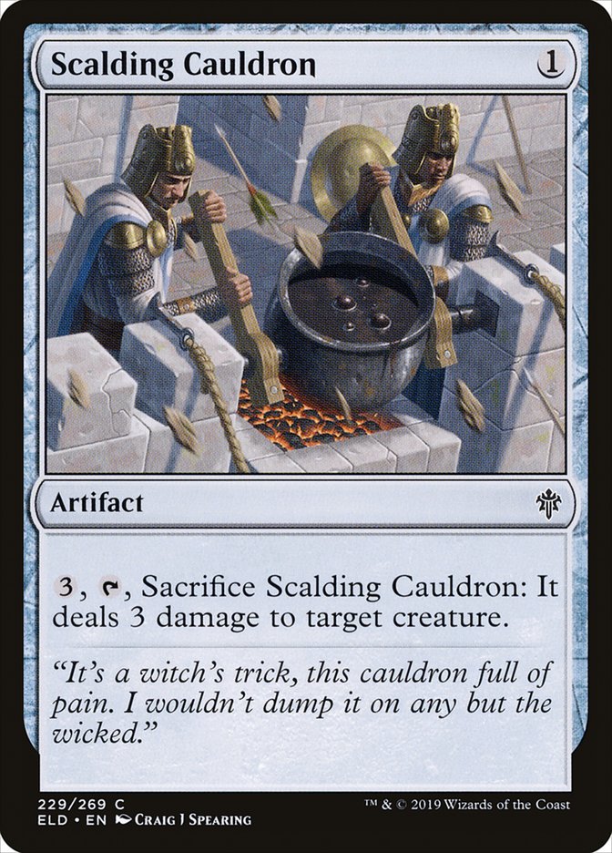 Scalding Cauldron [Throne of Eldraine] | Grognard Games