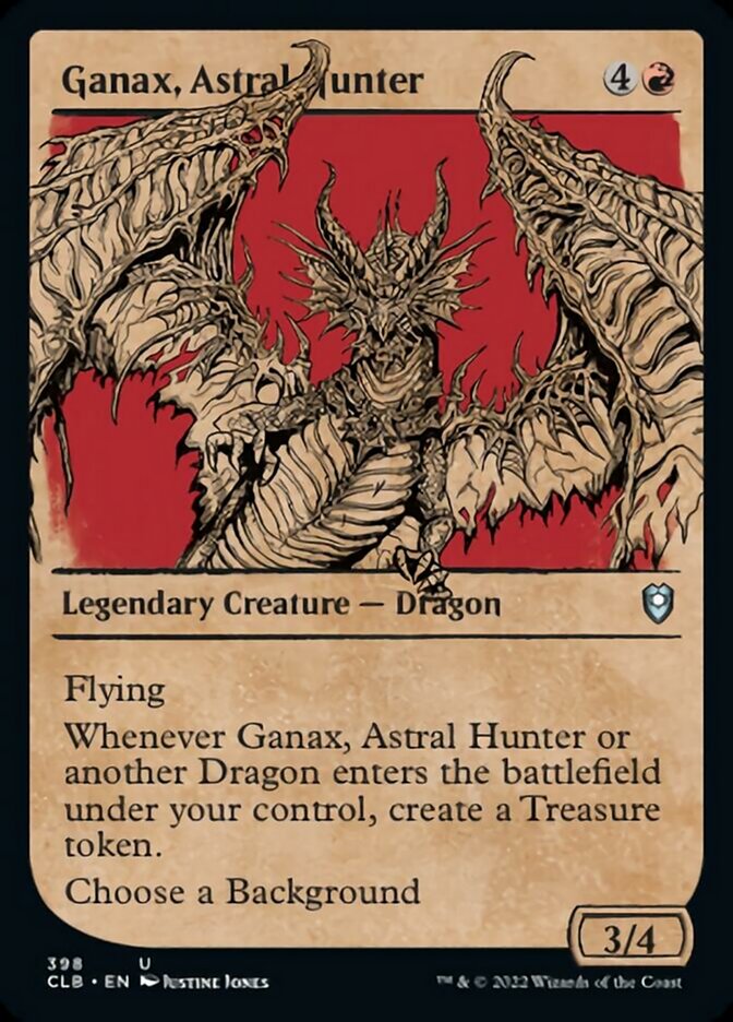 Ganax, Astral Hunter (Showcase) [Commander Legends: Battle for Baldur's Gate] | Grognard Games