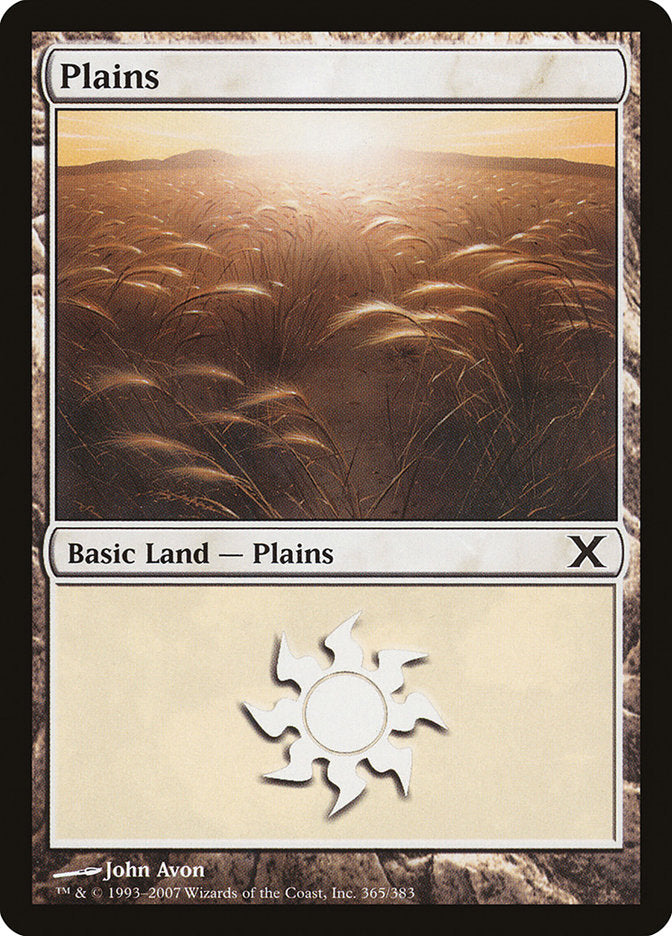 Plains (365) [Tenth Edition] | Grognard Games