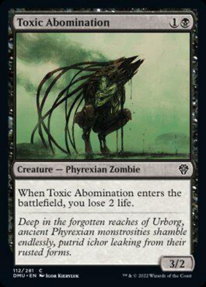 Toxic Abomination [Dominaria United] | Grognard Games