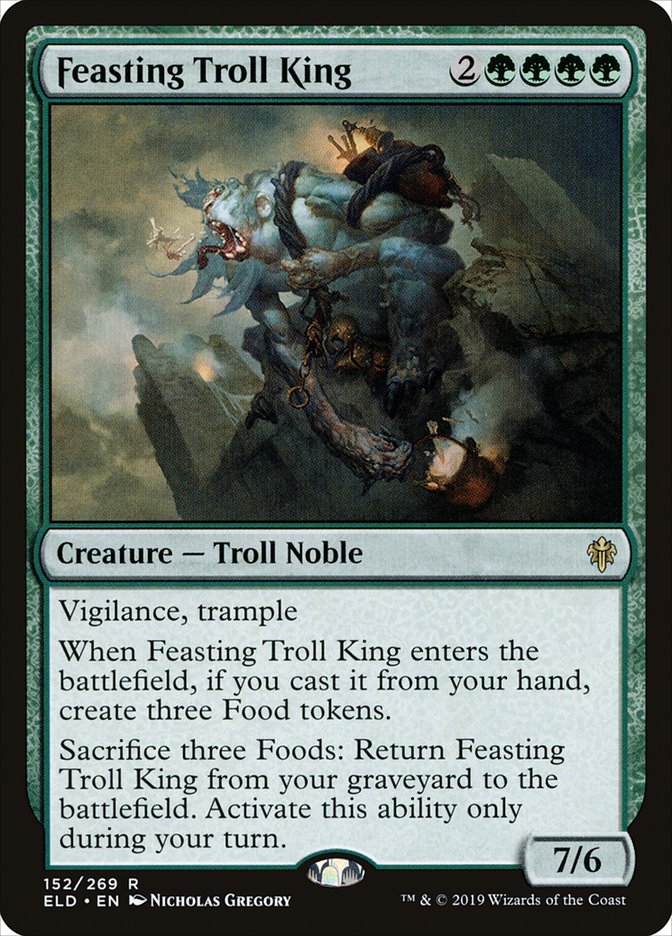 Feasting Troll King [Throne of Eldraine] | Grognard Games