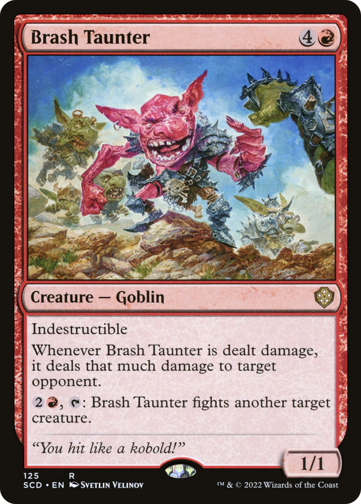 Brash Taunter [Starter Commander Decks] | Grognard Games