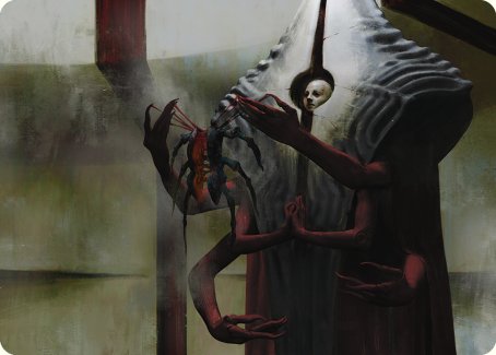Vivisection Evangelist Art Card [Phyrexia: All Will Be One Art Series] | Grognard Games