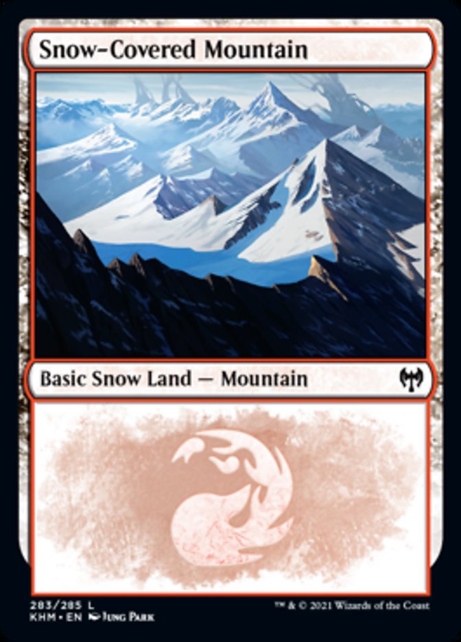 Snow-Covered Mountain (283) [Kaldheim] | Grognard Games