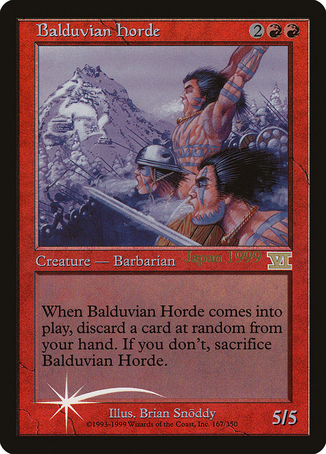 Balduvian Horde (Worlds) [World Championship Promos] | Grognard Games