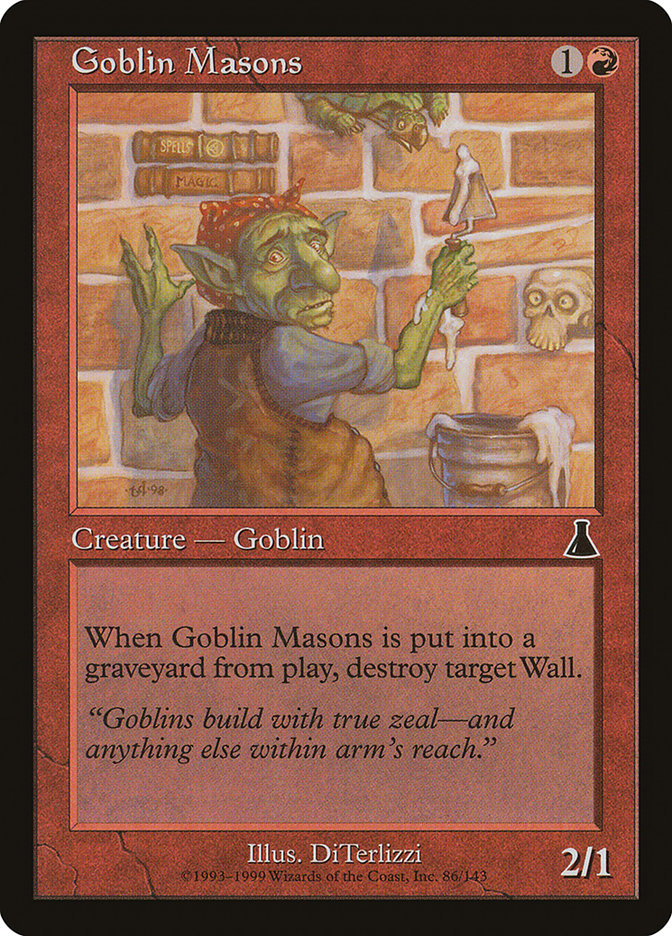 Goblin Masons [Urza's Destiny] | Grognard Games