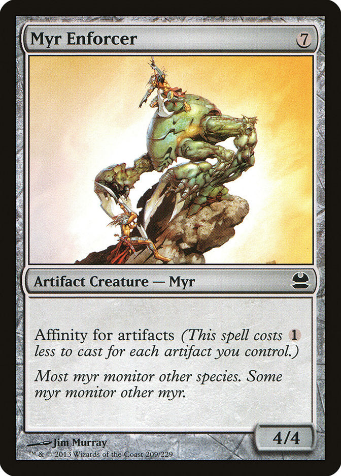 Myr Enforcer [Modern Masters] | Grognard Games