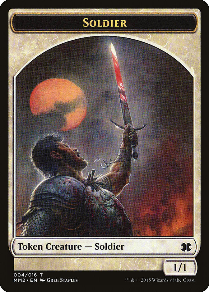 Soldier [Modern Masters 2015 Tokens] | Grognard Games