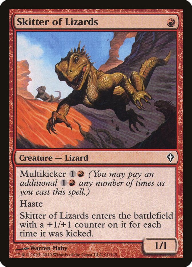 Skitter of Lizards [Worldwake] | Grognard Games