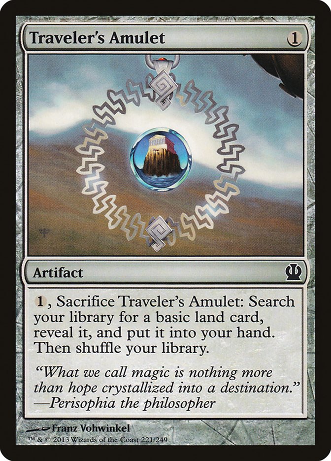 Traveler's Amulet [Theros] | Grognard Games