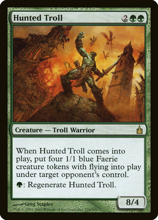 Hunted Troll [Ravnica: City of Guilds] | Grognard Games