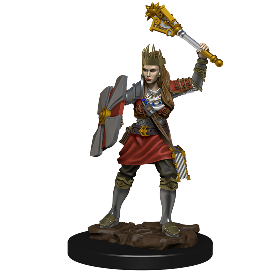 WizKids 930434 NMM Premium Female Human Cleric | Grognard Games