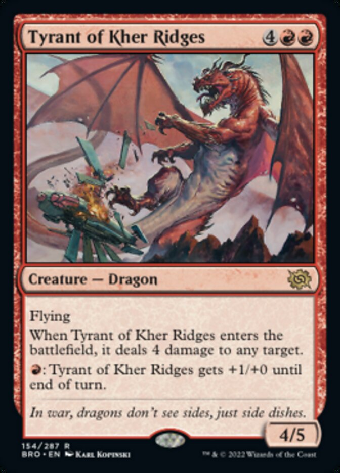 Tyrant of Kher Ridges [The Brothers' War] | Grognard Games