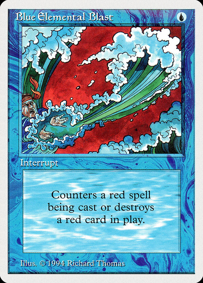 Blue Elemental Blast [Summer Magic / Edgar] | Grognard Games