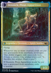 Dennick, Pious Apprentice // Dennick, Pious Apparition [Innistrad: Midnight Hunt Prerelease Promos] | Grognard Games