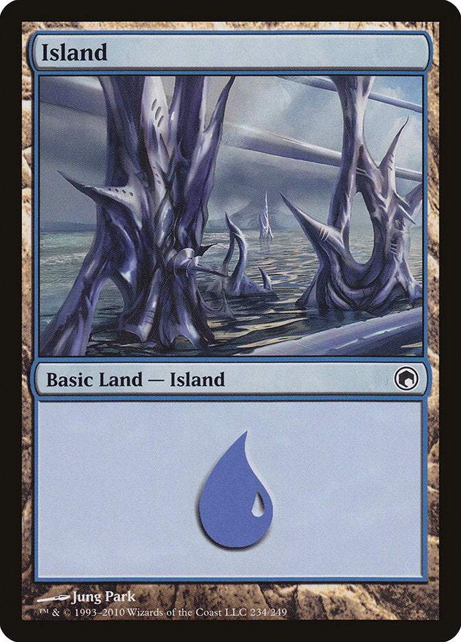 Island (234) [Scars of Mirrodin] | Grognard Games