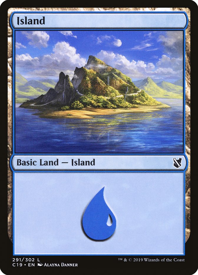 Island (291) [Commander 2019] | Grognard Games