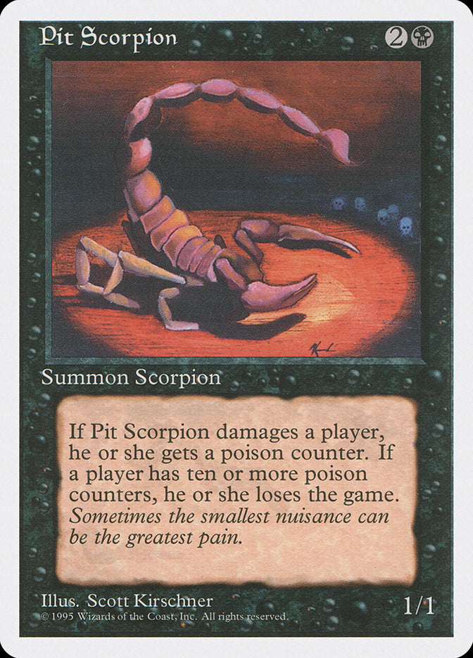 Pit Scorpion [Fourth Edition] | Grognard Games