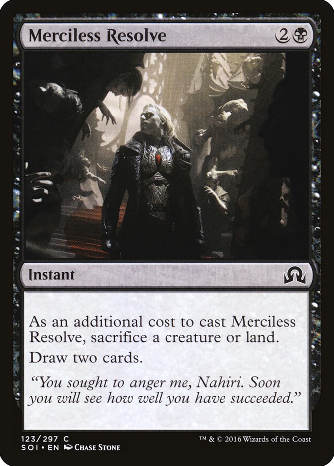 Merciless Resolve [Shadows over Innistrad] | Grognard Games