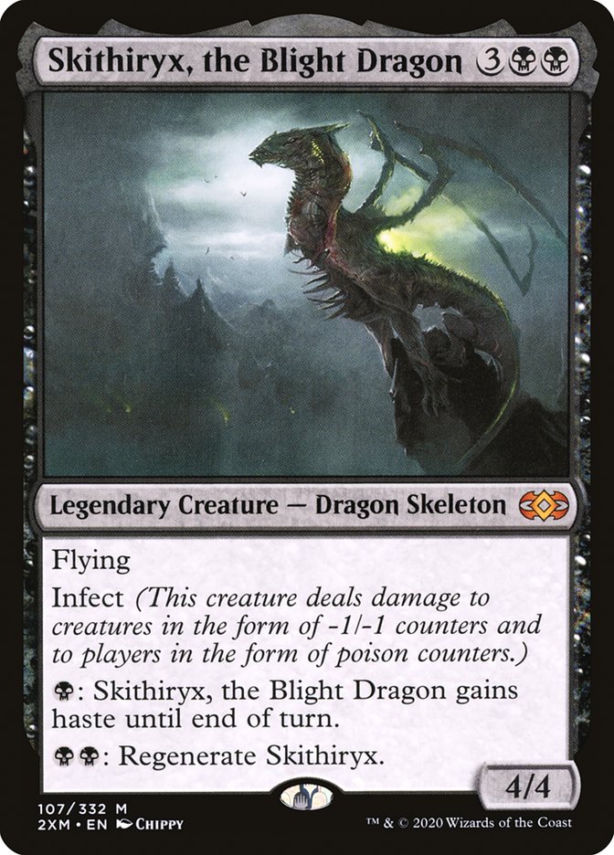 Skithiryx, the Blight Dragon [Double Masters] | Grognard Games