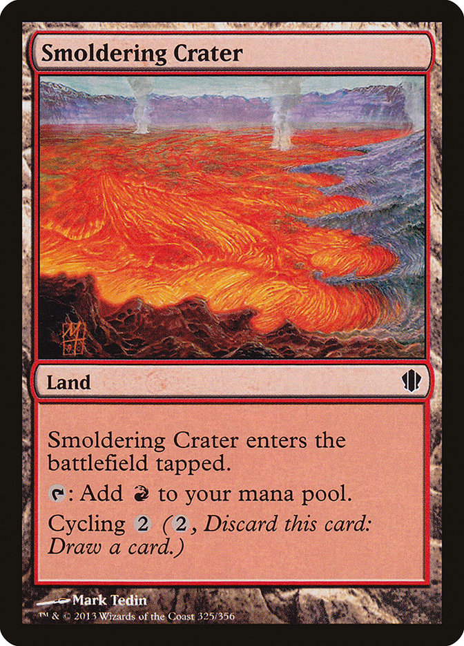 Smoldering Crater [Commander 2013] | Grognard Games