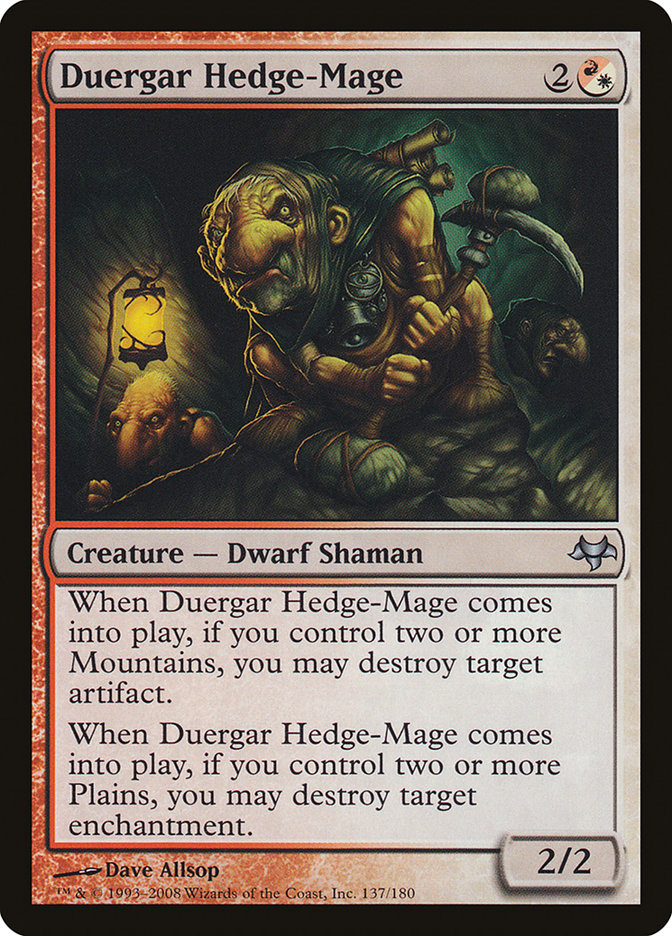 Duergar Hedge-Mage [Eventide] | Grognard Games