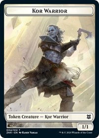 Kor Warrior // Plant Double-sided Token [Zendikar Rising Tokens] | Grognard Games