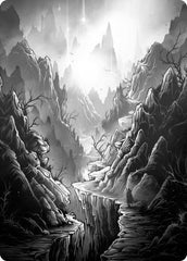 Mountain Art Card [Innistrad: Midnight Hunt Art Series] | Grognard Games