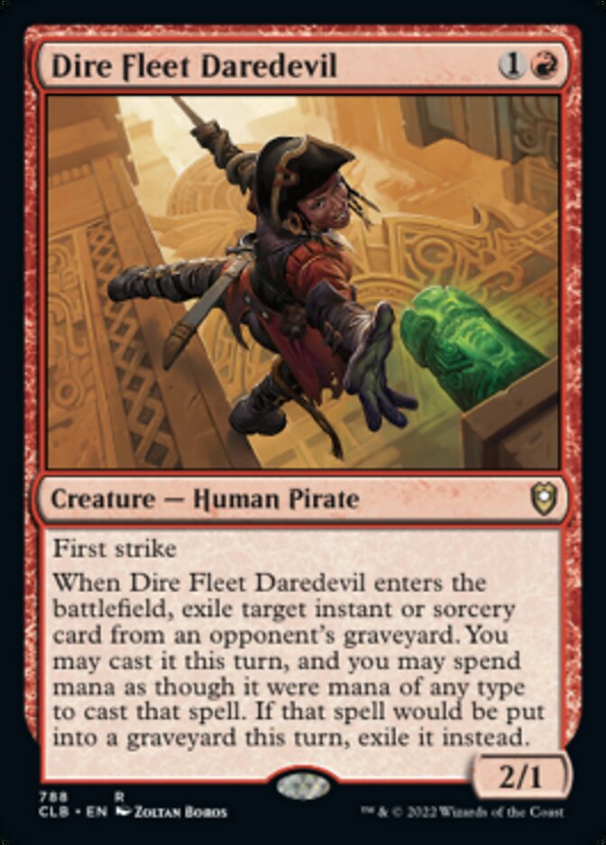 Dire Fleet Daredevil [Commander Legends: Battle for Baldur's Gate] | Grognard Games