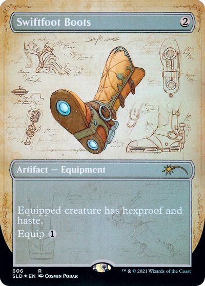 Swiftfoot Boots (Blueprint) [Secret Lair Drop Promos] | Grognard Games