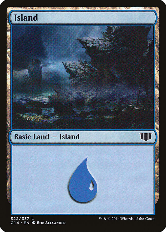 Island (322) [Commander 2014] | Grognard Games