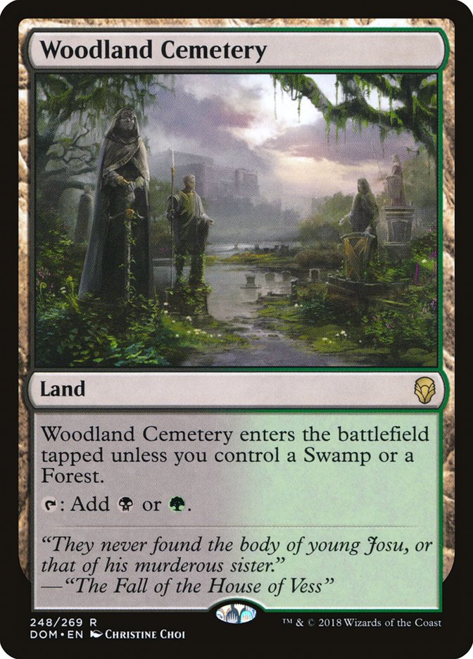 Woodland Cemetery [Dominaria] | Grognard Games